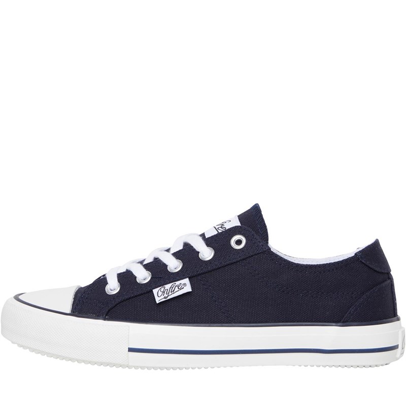 Buy Onfire Womens Vulcanised Canvas Pumps Navy