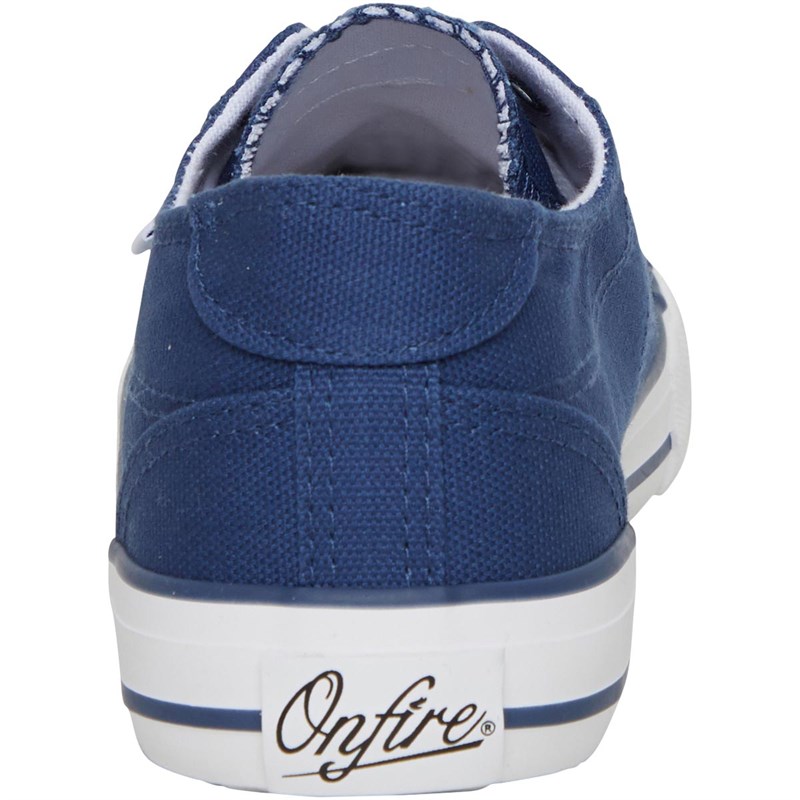 Buy Onfire Womens Vulcanised Canvas Pumps Indigo