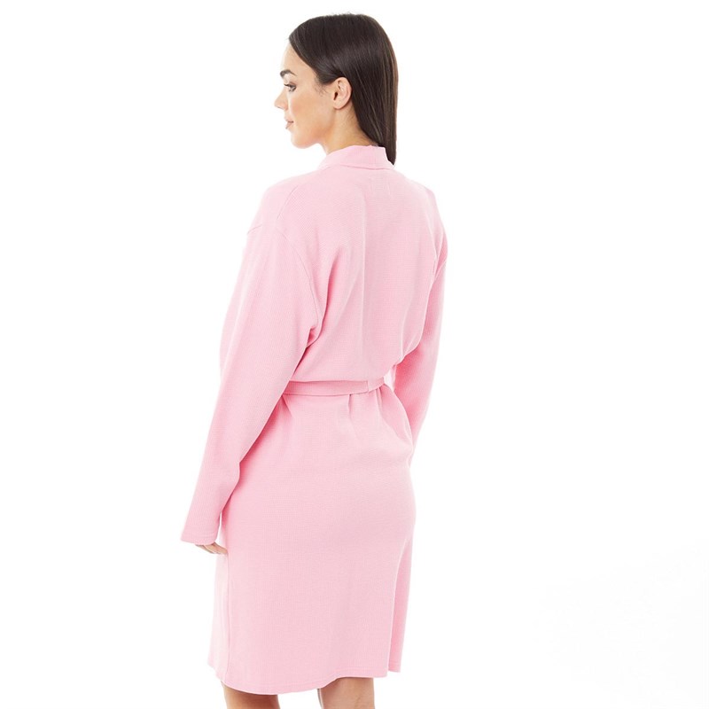 Onfire Robes de Chambre Femme Rose Clair