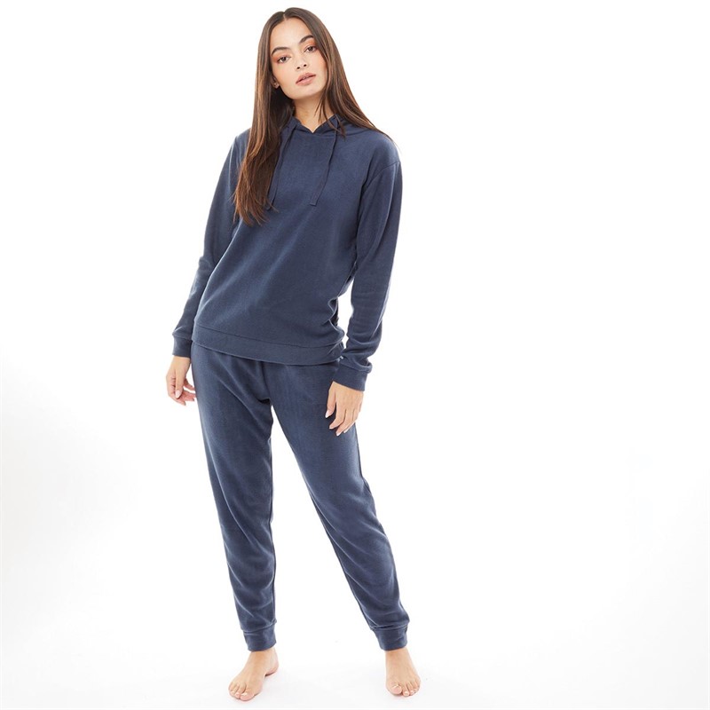 Buy Onfire Womens Microfleece Lounge Set Navy