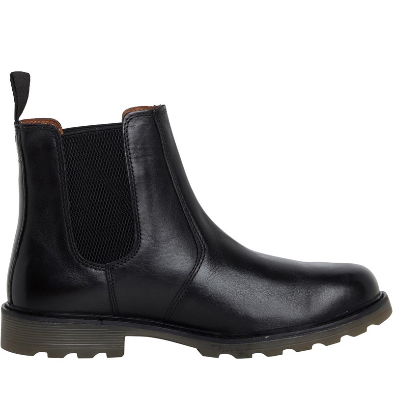 Buy Onfire Mens Leather Dealer Boots Black