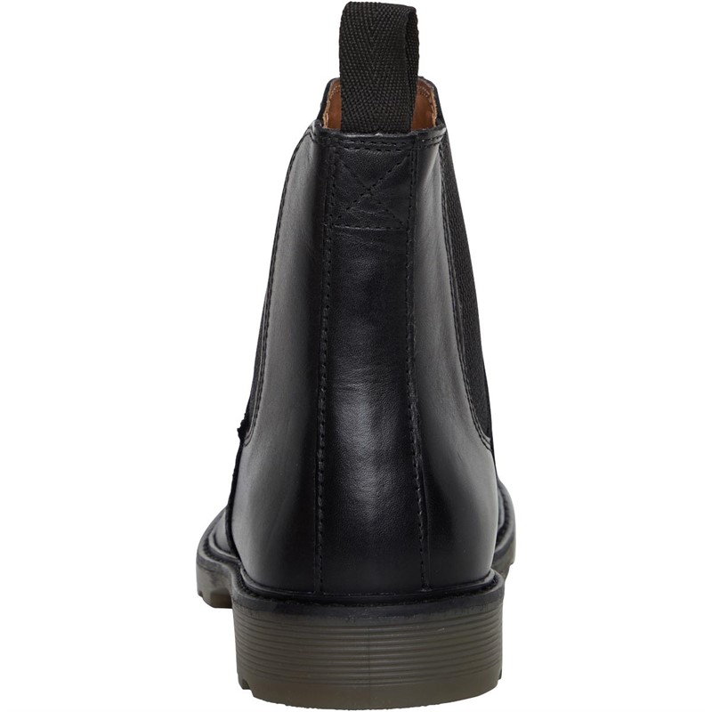 Buy Onfire Mens Leather Dealer Boots Black