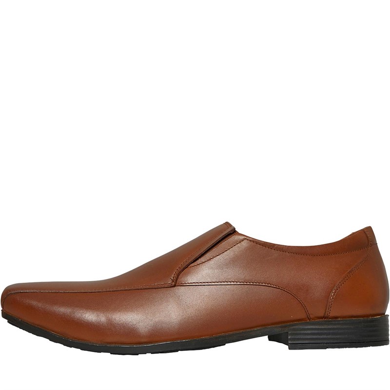 Buy Onfire Mens Leather Slip On Shoes Tan