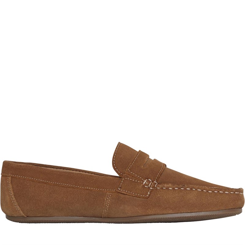 Buy Onfire Mens Suede Penny Loafer Tan