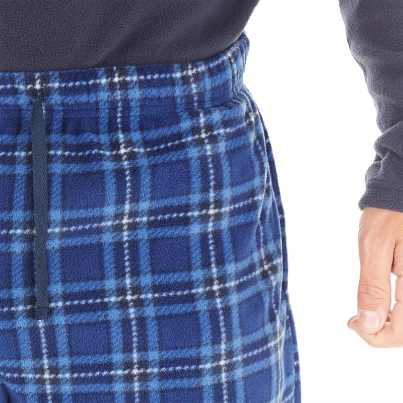 Buy Onfire Mens Microfleece Loungewear Set Navy/Blue