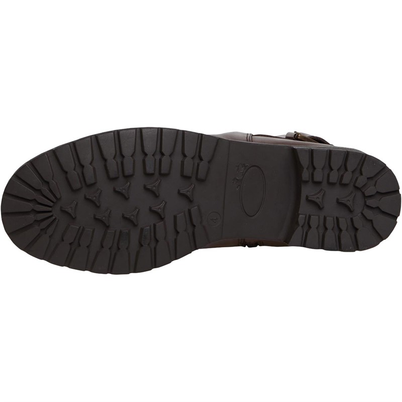 Buy Onfire Womens Knee Length Leather Boots Brown