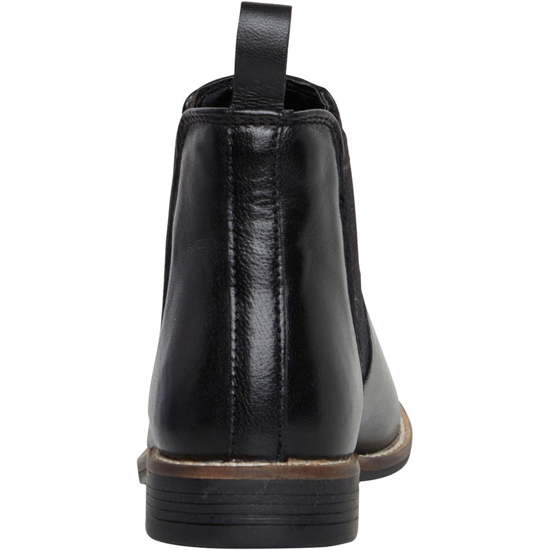 Buy Onfire Womens Leather Chelsea Boots Black