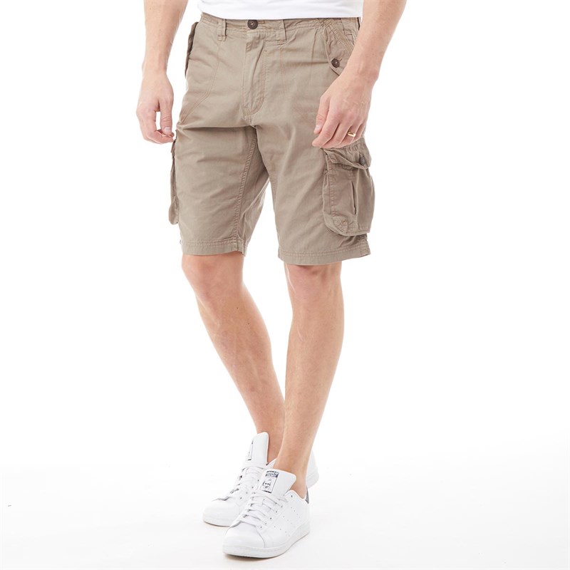Buy Onfire Mens Twill Combat Shorts Taupe