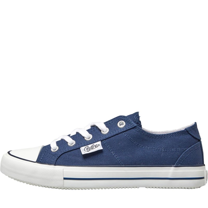 Buy Onfire Womens Vulcanised Canvas Pumps Navy