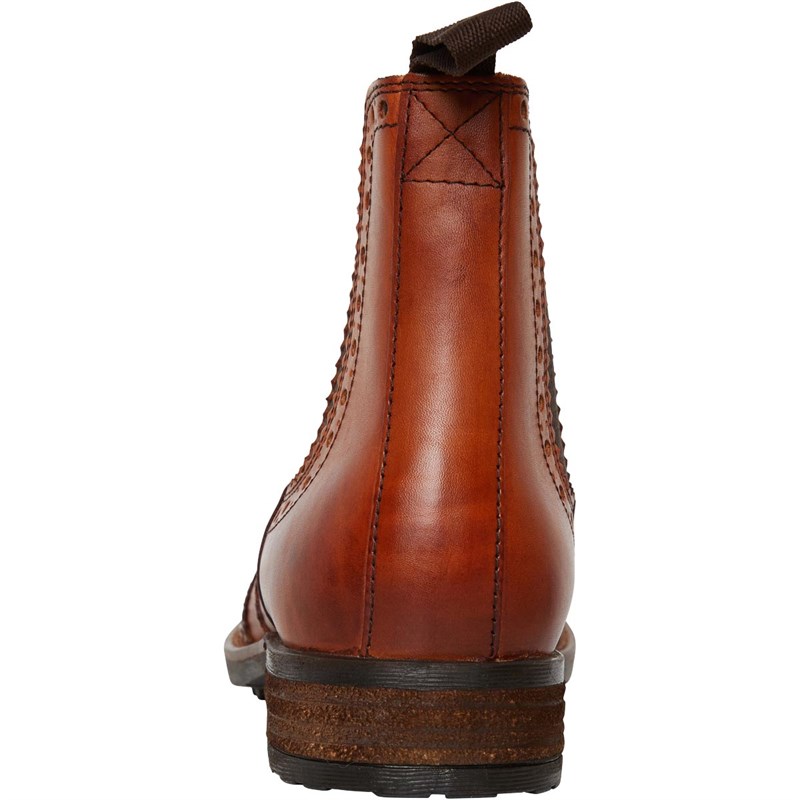 Buy Onfire Mens Brogue Dealer Boots Dark Tan