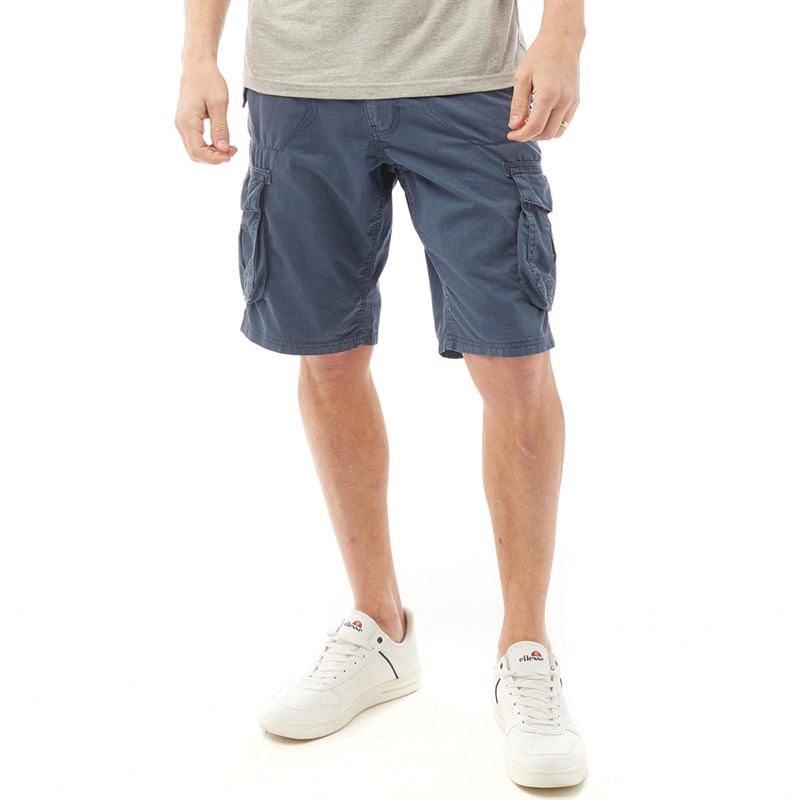 Buy Onfire Mens Twill Combat Shorts Vintage Indigo