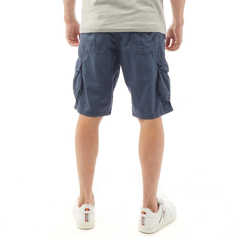 Buy Onfire Mens Twill Combat Shorts Vintage Indigo