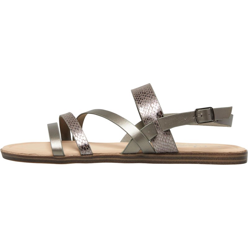 Buy Onfire Womens Strappy Sandals Pewter