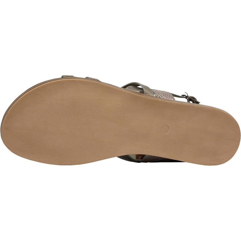 Buy Onfire Womens Strappy Sandals Pewter