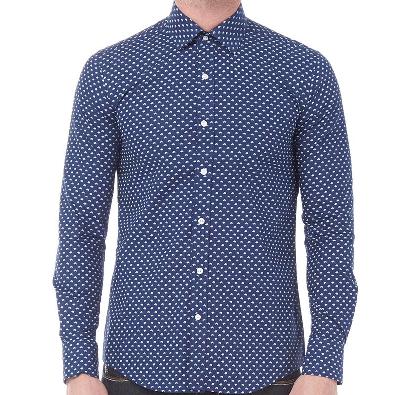 Buy Original Penguin Mens Cambridge Elephant Shirt Dress Blue