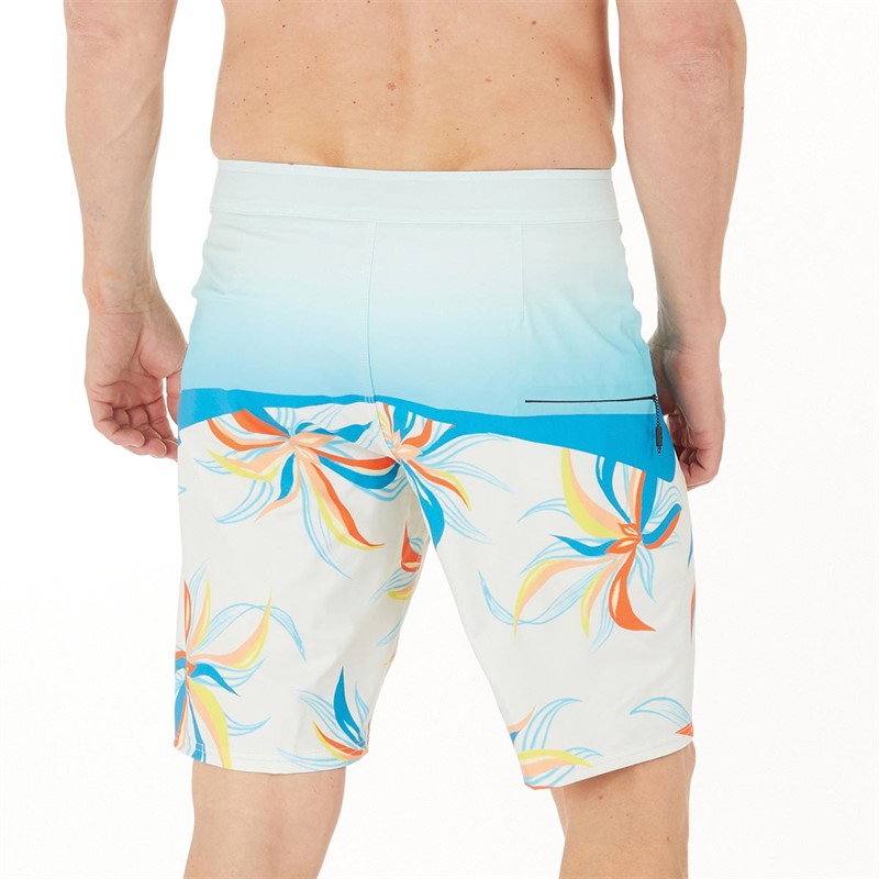 Buy O'Neill Mens Hyperfreak Board Shorts White Multi 2
