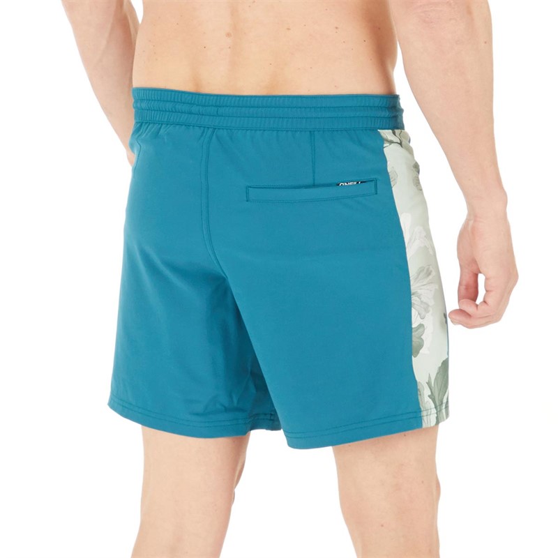 Buy O'Neill Mens Origin Panel Swim Shorts Blue Coral