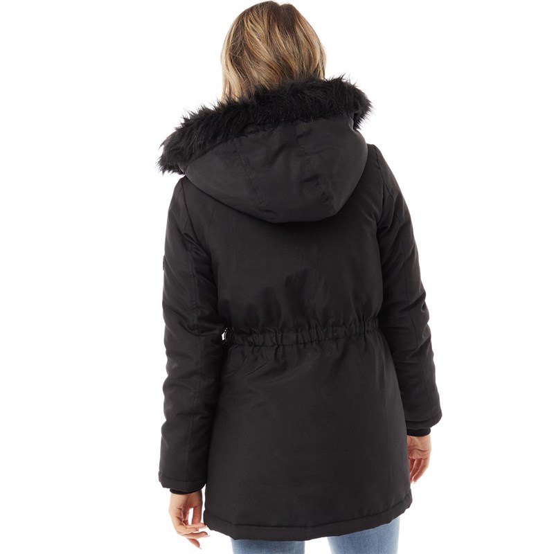 Buy ADPT Womens Parka Coat Black