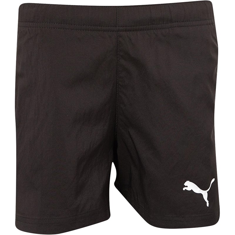Buy Puma Junior Active Woven 5 Inch Shorts Puma Black/Puma White