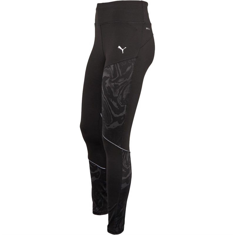 Buy Puma Womens Run Graphic Drycell Tight Leggings Puma Black
