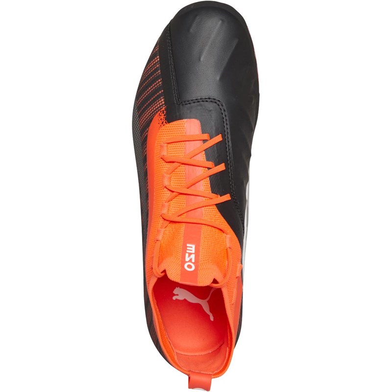 Buy Puma Mens One 5.1 HG Hard Ground Football Boots Puma Black/Nrgy Blue