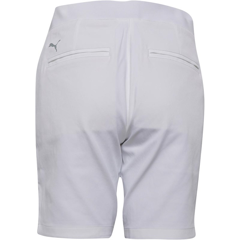 Buy Puma Womens Pounce Drycell Bermuda Golf Shorts Bright White