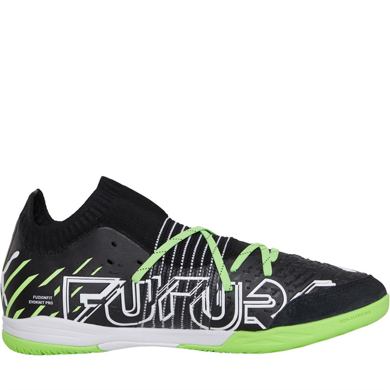 Buy Puma Mens Future Z 1.2 Pro Court IT Indoor Football Boots Black/Green