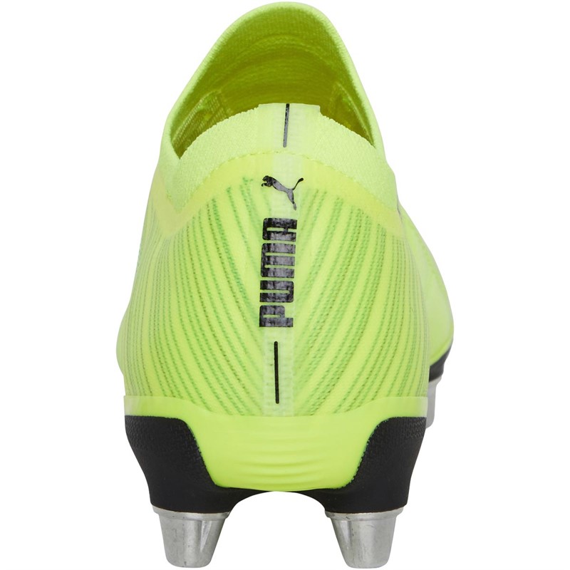 Buy Puma Mens Avant 1.1 SG Soft Ground Rugby Boots Yellow Alert