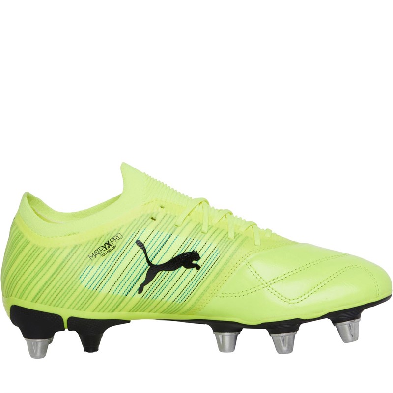 Buy Puma Mens Avant 1.1 SG Soft Ground Rugby Boots Yellow Alert