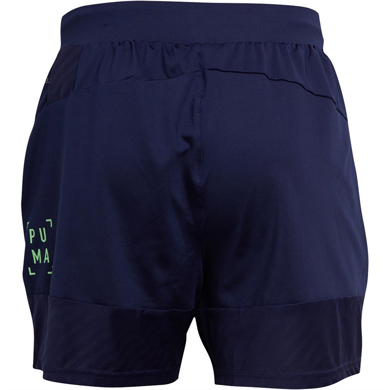 Buy Puma Mens Train Breeze dryCELL 5 Inch Shorts Peacoat