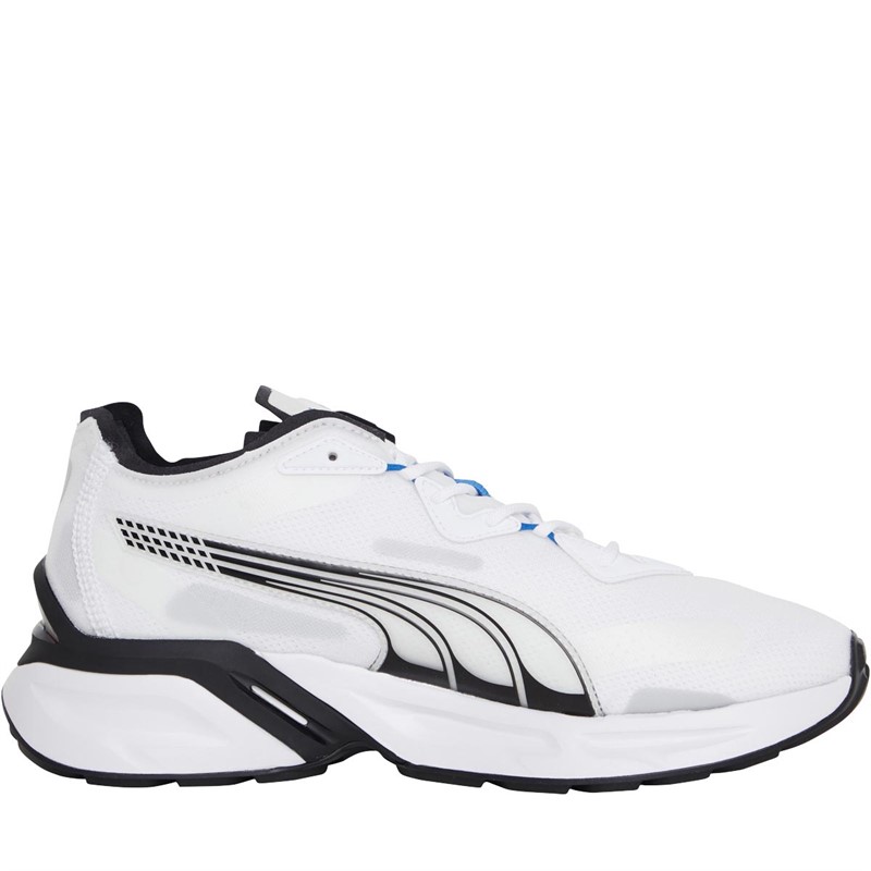 Buy Puma Mens PWRFRAME Aerogram Blaze Trainers Puma White/Blue