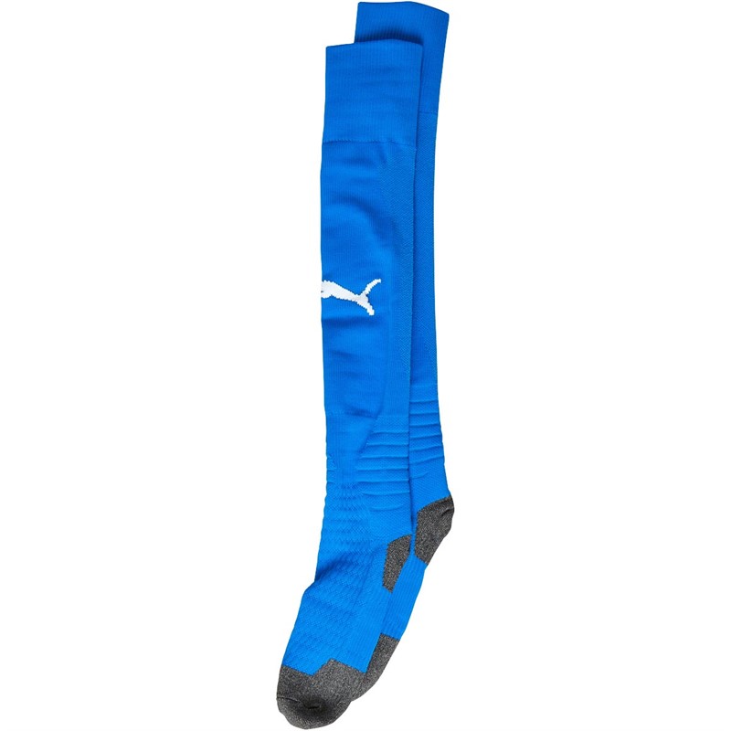 Buy Puma Junior Team Liga Football Socks Electric Blue
