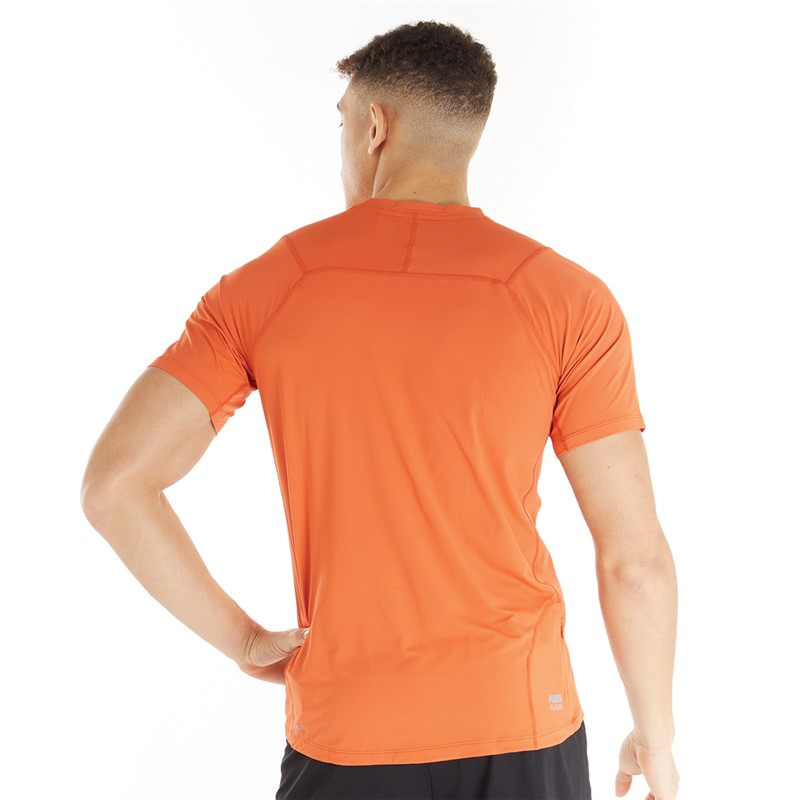 Buy Puma Mens Seasons Coolcell Running Top Chili Powder