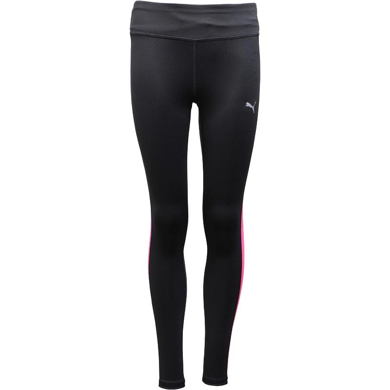 Buy Puma Junior Girls Speed dryCELL Running Tight Leggings Black/Pink