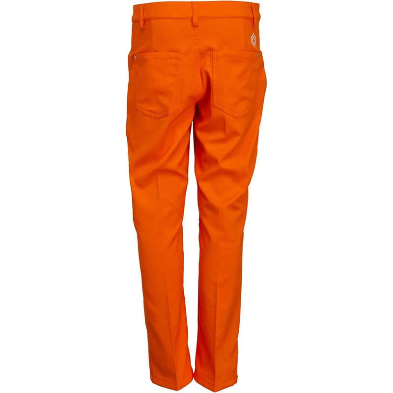 Buy Puma Junior Boys 5 Pocket Regular fit Golf Pants Vibrant Orange