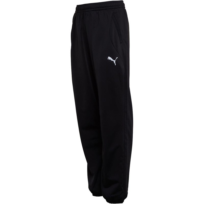 Buy Puma Junior Boys Football Training Poly Tracksuit Black/Ebony