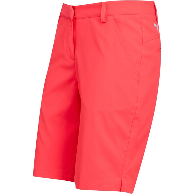 Buy Puma Womens Pounce Golf Four Pocket Shorts Bright Plasm