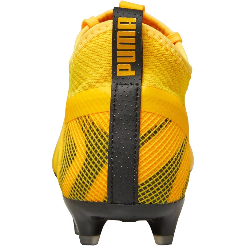 Buy Puma Mens One 20.2 FG/AG Football Boots Yellow/Black