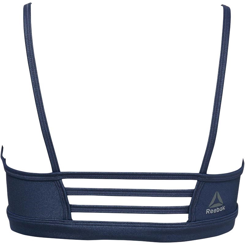 Buy Reebok Womens Hero Rebel Sports Bra Smoky Indigo
