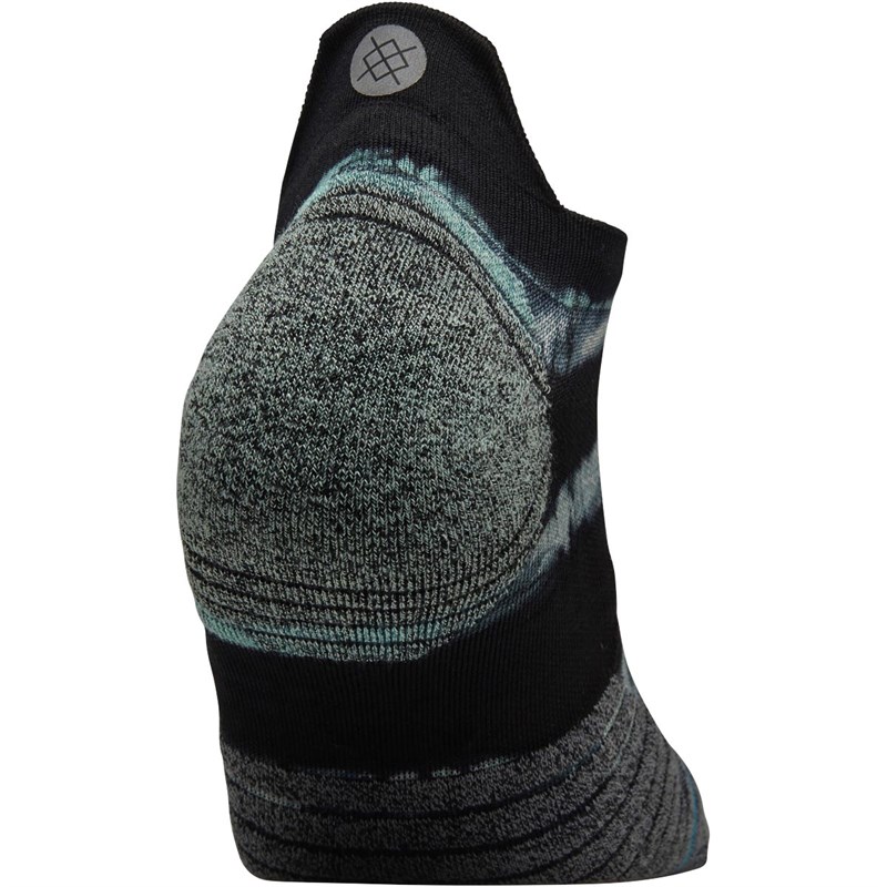 Buy STANCE Mens Momentum Cushioned Running Tab Socks Mint/Black/Grey