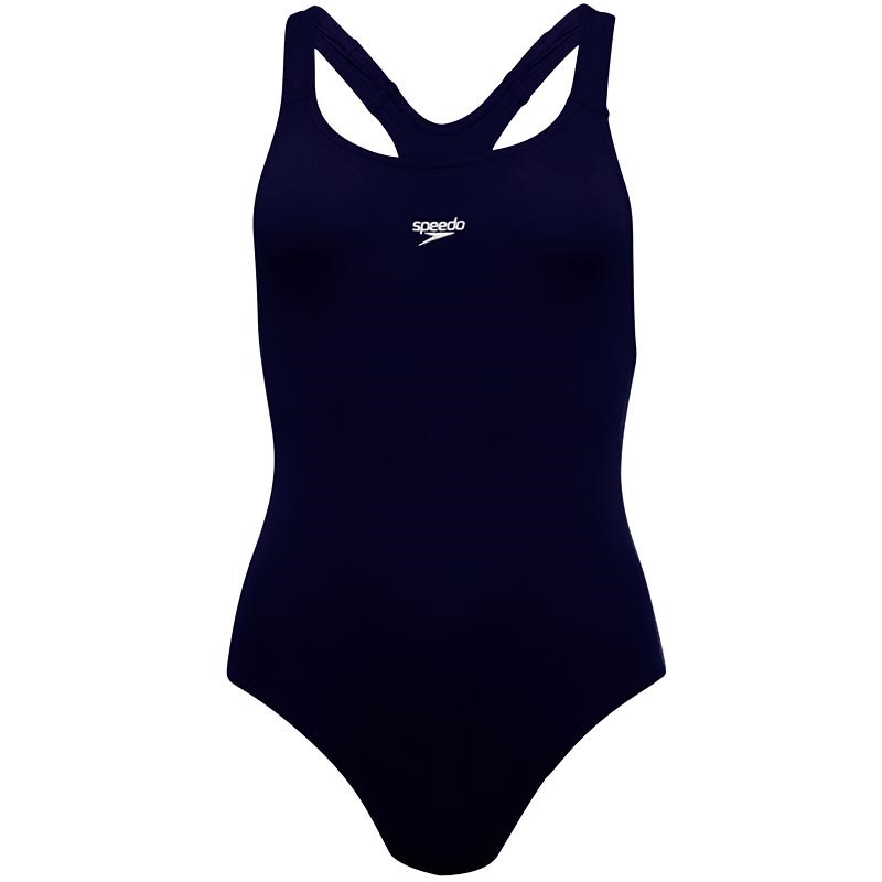 Buy Speedo Womens Essential Medalist One Piece Swimsuit Navy