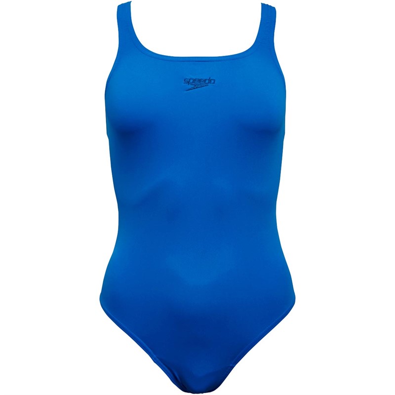 Buy Speedo Womens Essential Endurance+ Medalist Swimsuit Blue