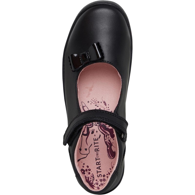 Buy StartRite Girls Giggle Mary Jane School Shoes Black