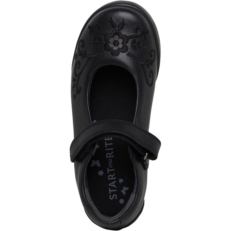Buy StartRite Girls Hopscotch Mary Jane School Shoes Black