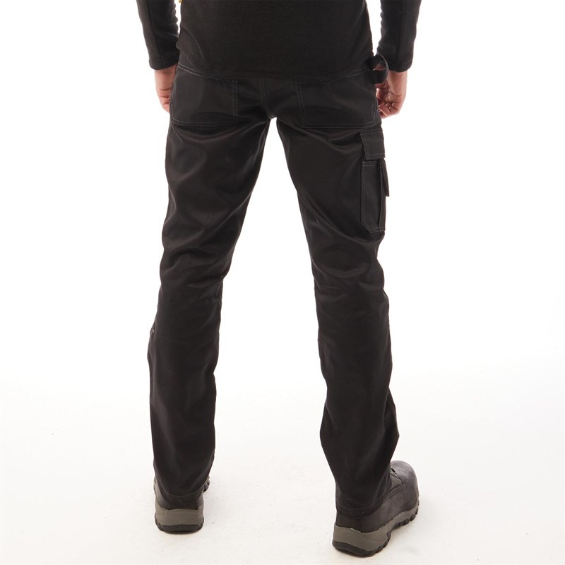 Buy Stanley Workwear Mens Islay Cargo Trousers Black