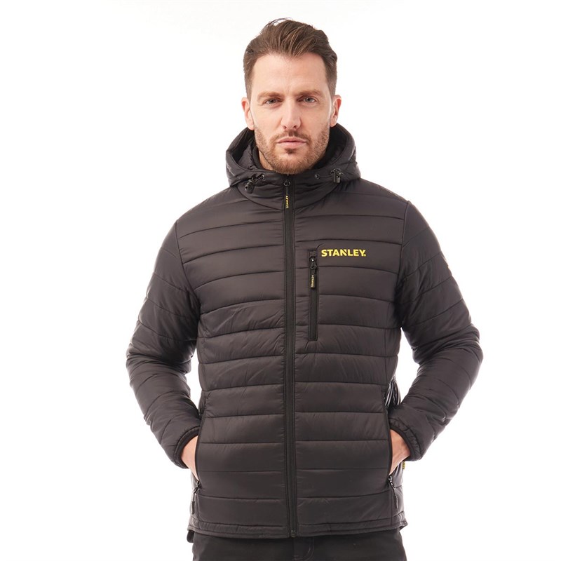 Buy Stanley Workwear Mens Scottsboro Puffer Jacket Black