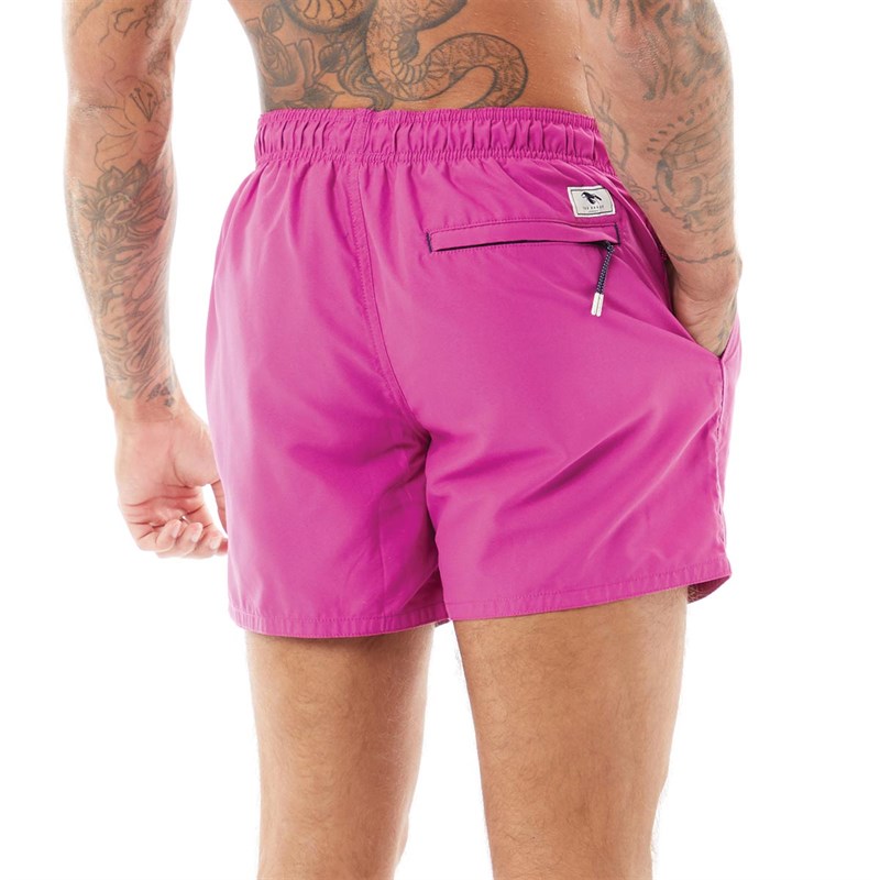 Buy Ted Baker Mens Planktn Plain Swim Shorts Pink