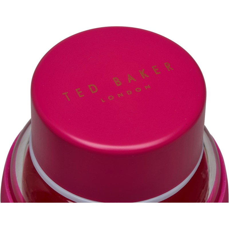 Buy Ted Baker Glass Water Bottle With Silicon Sleeve Hot Pink