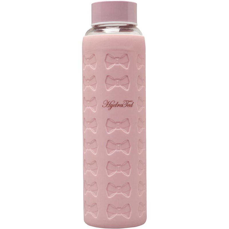 Buy Ted Baker Womens Glass Water Bottle With Silicon Sleeve Pink
