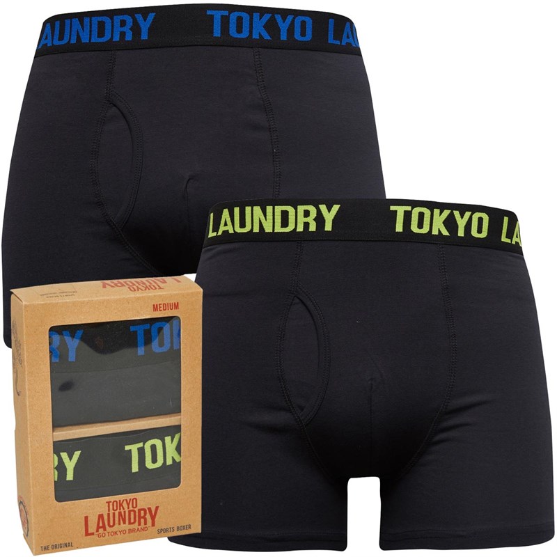 Tokyo Laundry Heren Tilson Boxershorts Zwart
